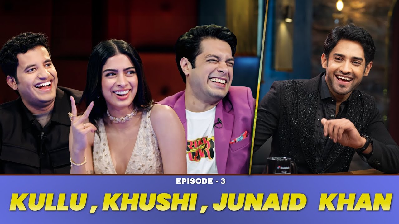 Khushi Kapoor, Junaid Khan & Kullu On The Thugesh Show | S02E03 | @Kullubaazi