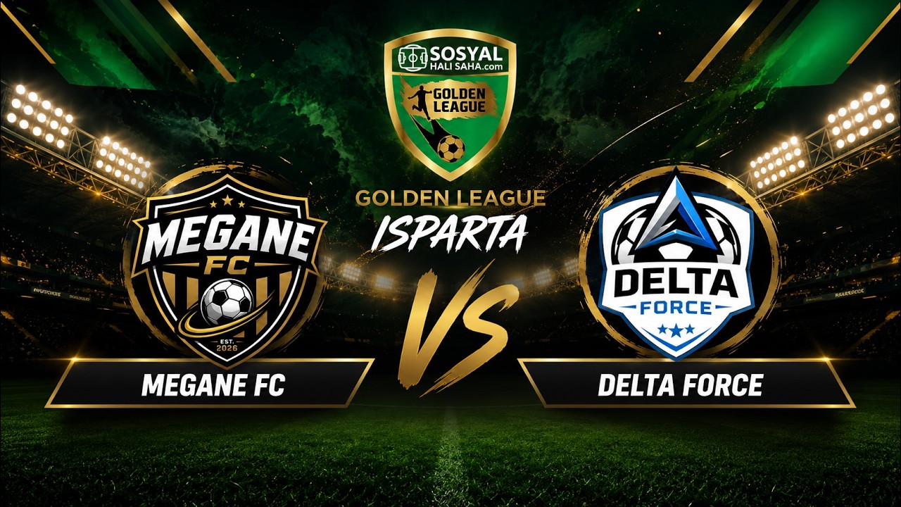 SOSYAL HALI SAHA GOLDEN LEAGUE / 2026 AÇILIŞ SEZONU / ISPARTA / DELTA FORCE - MEGANE FC