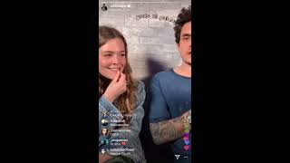 Maggie Rogers and John Mayer on Instagram live &quot;current mood&quot;