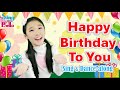 Happy Birthday To You With Lyrics And Actions Sing And Dance Along Song By Sing With Bella