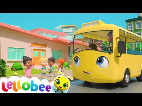 School Bus Song | Lellobee -  Nursery Rhymes for Kids