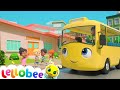 School Bus Song Lellobee Nursery Rhymes For Kids
