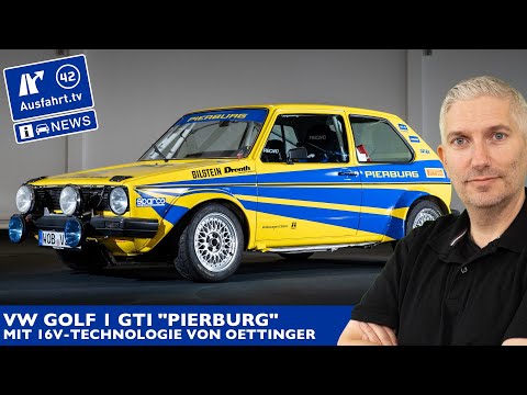 VW Golf 1 GTI Gruppe 4 Pierburg Replika mit 158 kW -  215 PS und Oettinger 16V Technologie
