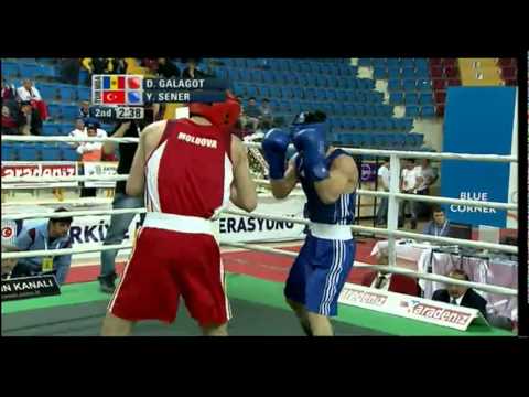 Halbweltergewicht (64 kg) Halbfinale – Galagot (MDA) gegen Sener (TUR) – Europäische Olympia-Qual...