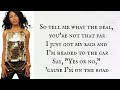 Aaliyah - Come Over (Lyrics)