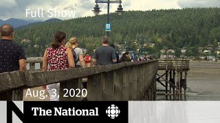 Canadians cram into parks for long weekend — CBC News: The National | August 3, 2020