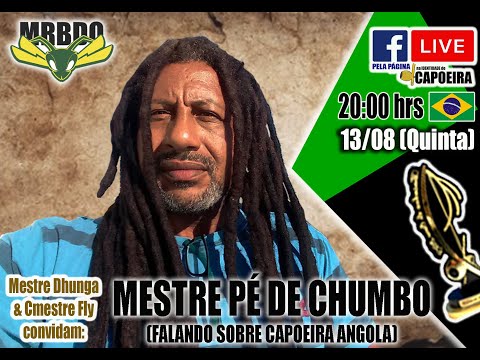 110ª LIVE NA IDENTIDADE DO CAPOEIRA - MESTRE PÉ DE CHUMBO