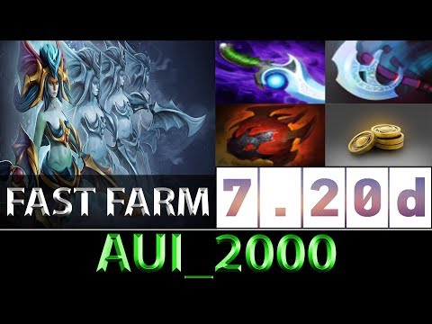 Aui_2000 [Naga Siren] Fast Farm Without Problems ► Dota 2 7.20d