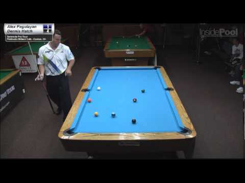 Dennis Hatch vs Alex Pagulayan at FiddleStix Billiards Cafe