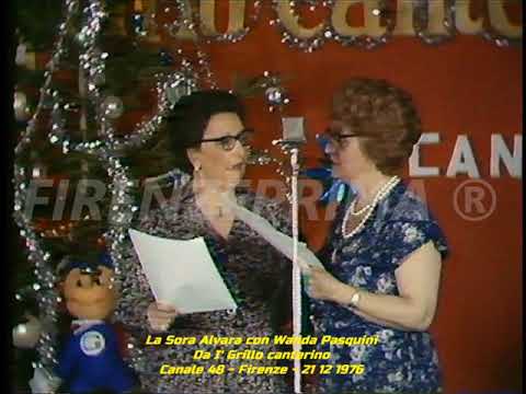 I' Grillo canterino - Wanda Pasquini in La Sora Alvara - Canale 48 - 21 12 1976