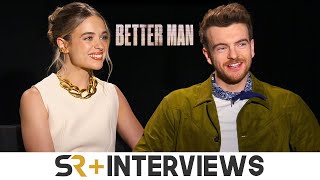 Better Man&#39;s Jonno Davies &amp; Raechelle Banno Discuss &quot;Warts And All&quot; Approach To Robbie Williams