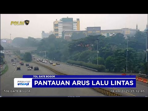NTMC POLRI - PANTAUAN ARUS LALU LINTAS SORE 18/09/2025