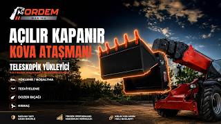 Godet frontal Ordem Makina A&ccedil;ılır Kapanır Kova (4'&uuml; 1 Arada) | Teleskopik Y&uuml;kleyici neuf | Image 4 - Machineryline