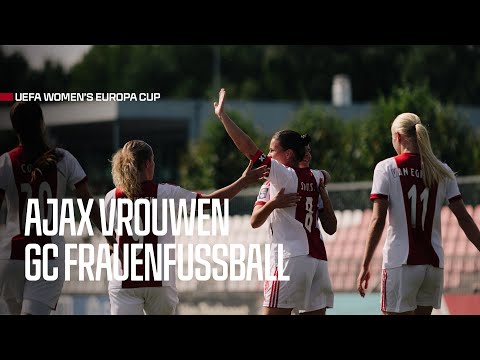 🚨  LIVE 19:30 |  Ajax Vrouwen - GC Frauenfussball  | UEFA Women's Europa Cup