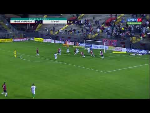Melhores Momentos - BRASIL DE PELOTAS 1 X 0 GUARANI Campeonato Brasileiro Série B 2017