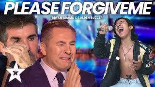 Britain&#39;s Got Talent 2023 | Song Please Forgiveme Simon cowel cries hysterically Hearing this song
