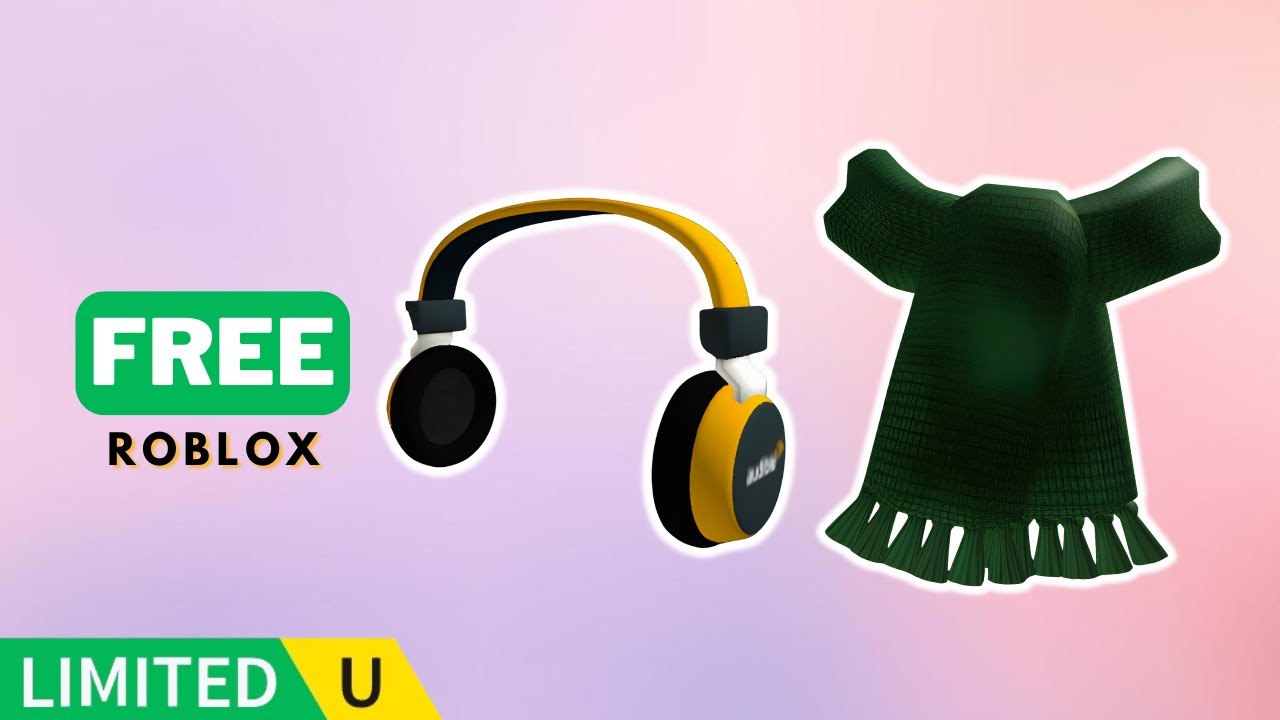 FREE LIMITED UGC | How to get Audible Headphones & Ambition House Scarf in Berry Avenue on Roblox