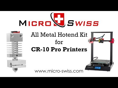Micro Swiss All Metal Hotend Kit for CR-10 PRO Printers