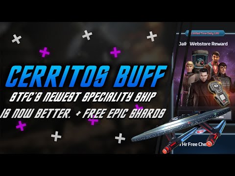 Star Trek Fleet Command giving away officers shards in web store | USS Cerritos' Buff gets Buffed!