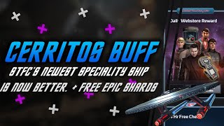 Star Trek Fleet Command giving away officers shards in web store | USS Cerritos' Buff gets Buffed!