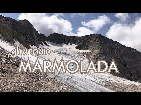 Normal Route Punta Penia - Northern Marmolada Glacier