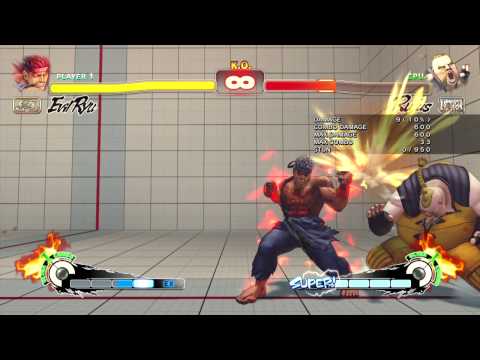Omega SF4: Evil Ryu 53 hits combo