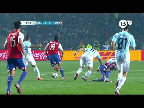 Argentina vs Paraguay- Semifinal Copa América 2015- Partido Completo HD