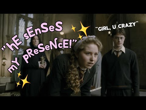 Lavender Brown being a total simp for Ron Weasley for almost 4 minutes straight 💝