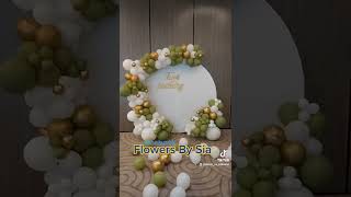 Decor cu baloane Flowers by Sia [ MONATO ]