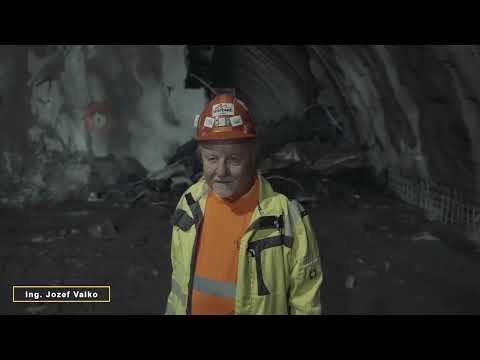 Budowa drogi ekspresowej S1 Przybędza - Milówka, przebicie pierwszej nawy, październik 2022 r.