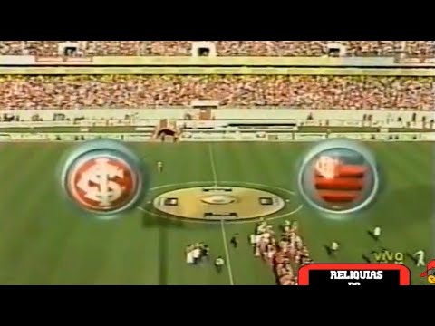 Internacional 1x3 Flamengo - Brasileiro 2002 (Rede Globo)