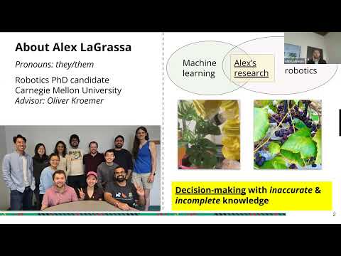 Barnard Computer Science Seminar - Alex LaGrassa - Carnegie Mellon University - December 3, 2024