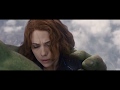 Bruce Banner Natasha Romanoff Hulk Carry Black Widow To Safety