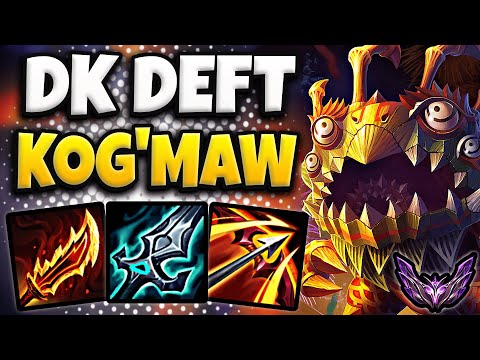 Kog'Maw vs Kai'Sa ADC [ DK Deft ] Lol Korea Master Patch 13.14 ✅