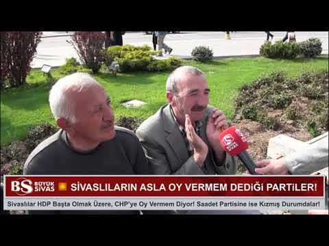 Sivaslıların Asla Oy Vermem Dediği Partiler Hangileri? Sokak Röportajı!