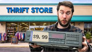 GAMBLING on a $10 thrift store CD player! Will it play??