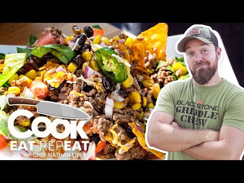 The Best Taco Salad Recipe - Just Like Mama Used To Make | Cook Eat Repeat | Blackstone Griddles