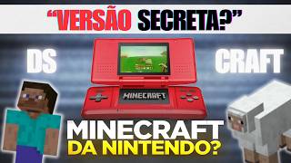 O ESQUECIDO MINECRAFT de NINTENDO DS (COMO ESTÁ EM 2026?)
