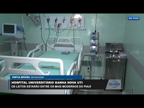 Hospital Universitário ganha nova UTI com leitos modernos 27 03 2023