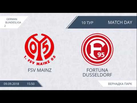 AFL18. Germany. Bundesliga 2. Day 10. FSV Mainz - Fortuna Dusseldorf