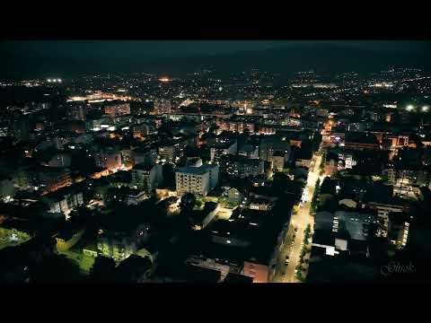Kraljevo at Night, Dron #4k #djimavic3classic