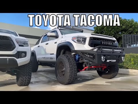 Toyota Tacoma 2018, Lifted Fox Suspension