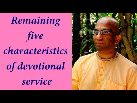 Bhakti Shastri (152) Nectar of Devotion Chapter 01
