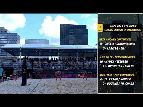 Atlanta Open 2022 | Keddy/Dickens vs. Davis/Van Gunst | Stadium Court | Gold Series