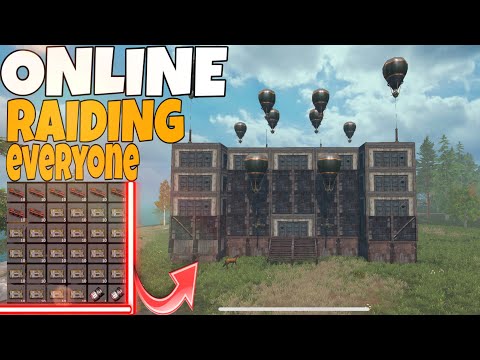 Online Raiding the biggest base on server