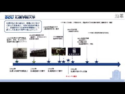 経済学科 札幌学院大学　大学紹介（WEB OPENCAMPUS 2020.07.17）