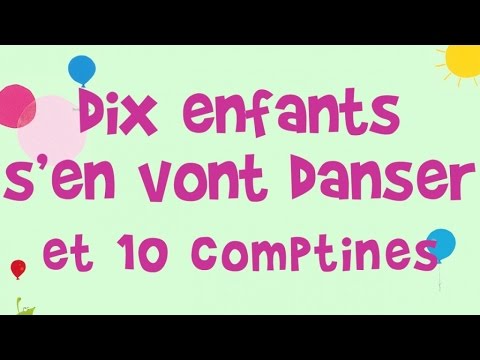 Jacques Haurogné - Dix enfants s'en vont danser et 10 comptines et jeux de doigts