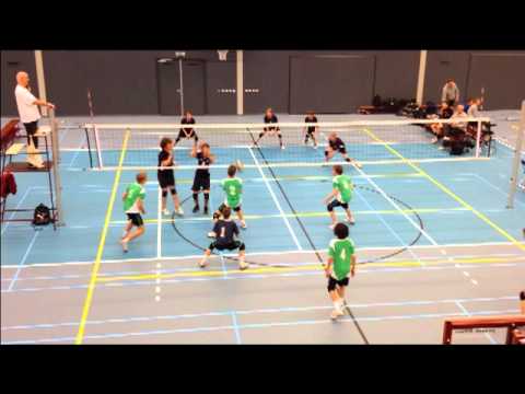 Volleybalwedstrijd SSS JB1
