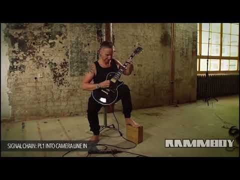 Paul Landers Playing Guitar Rammvier and Ich Tu Dir Weh Of Rammstein