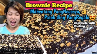 Super Moist Brownie Recipe, Complete with Costing